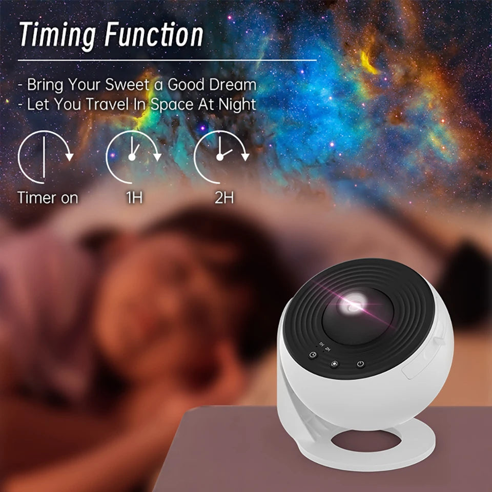 12-in-1 Planetarium Star Projector Lamp