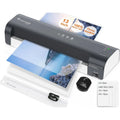 13-Inch 7-in-1 Thermal Laminator with Never Jam Technology – Includes 40 Laminating Sheets, Paper Cutter & Rounder, 3 Heat Settings