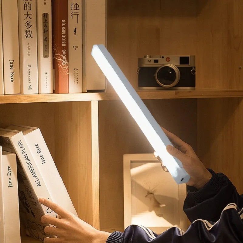 Rechargeable Motion Sensor LED Bar Light: Magnetic Cabinet Lamp