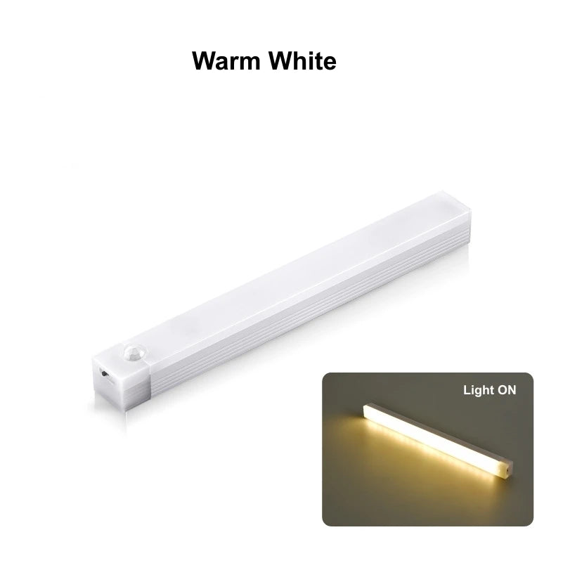 Rechargeable Motion Sensor LED Bar Light: Magnetic Cabinet Lamp
