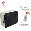 Mini Thermal Label Printer – Portable Wireless Bluetooth Labeling Sticker Machine