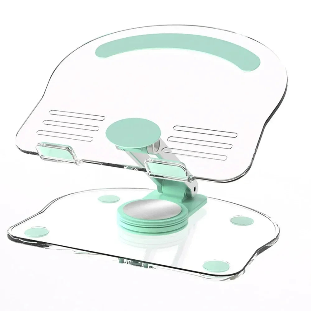 360° Acrylic Tablet Stand: Foldable Adjustable Holder for 4.7-13" Devices