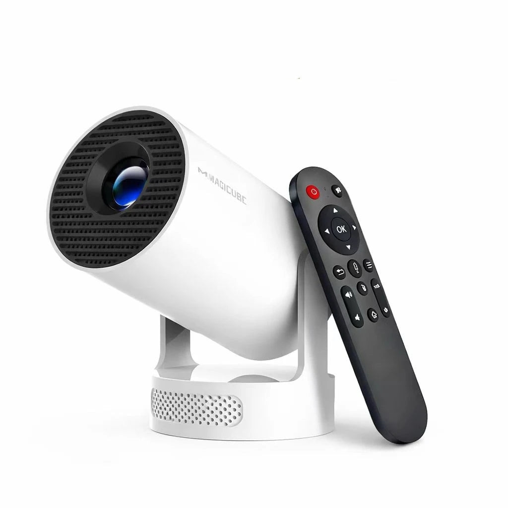 Smart Projector with Voice Remote & WiFi