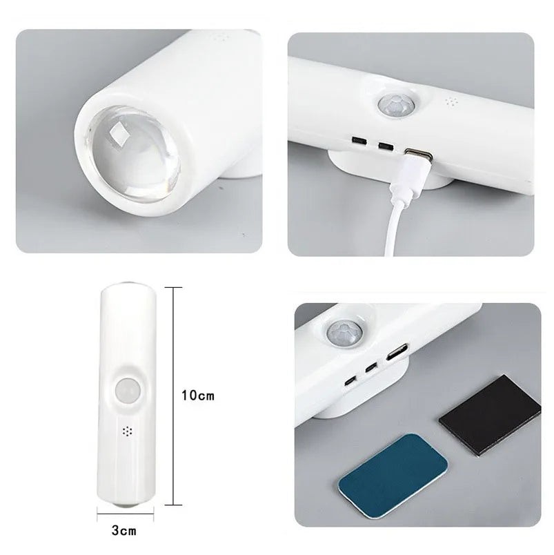 Rechargeable Magnetic Motion Sensor RGB Night Light