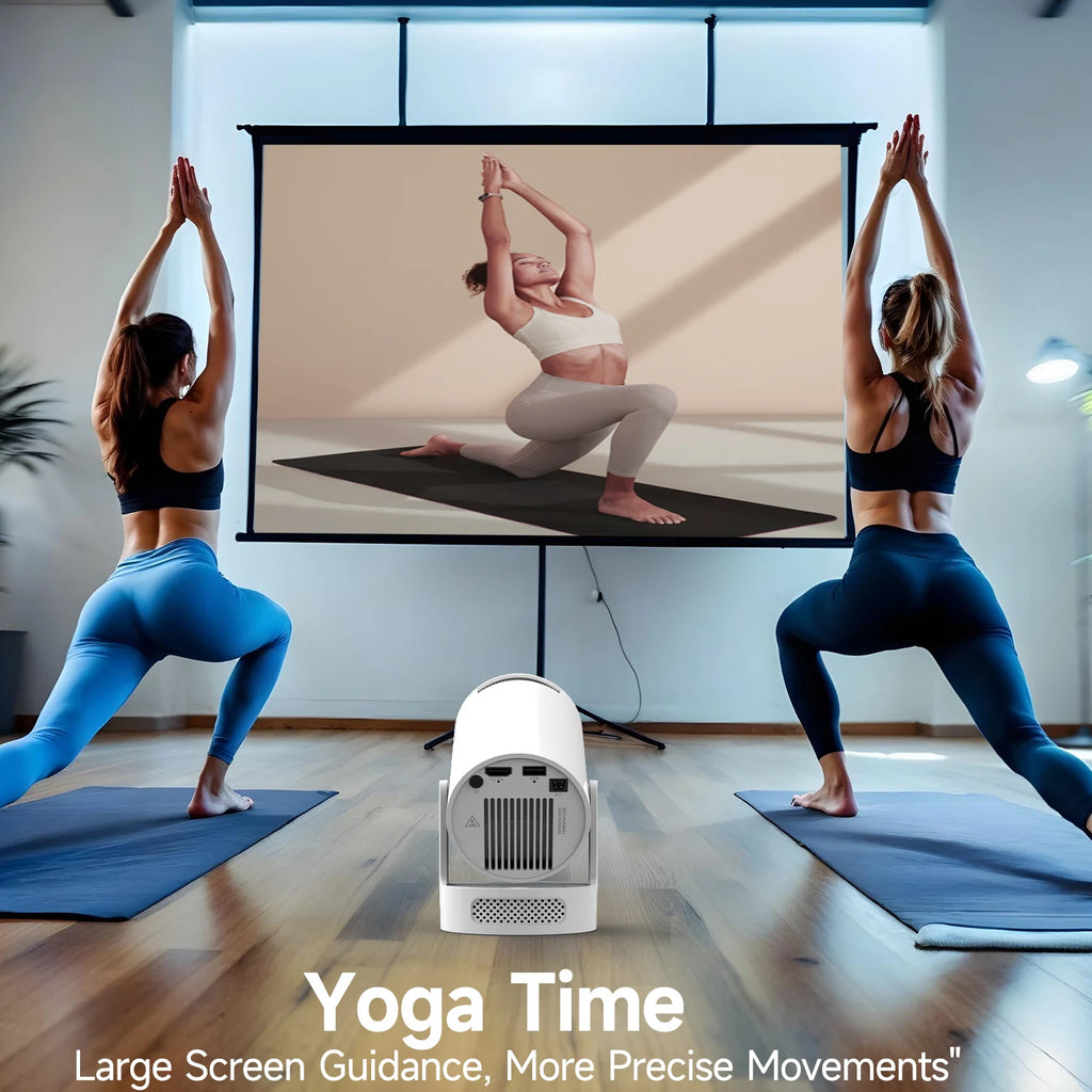 Smart Projector with Voice Remote & WiFi