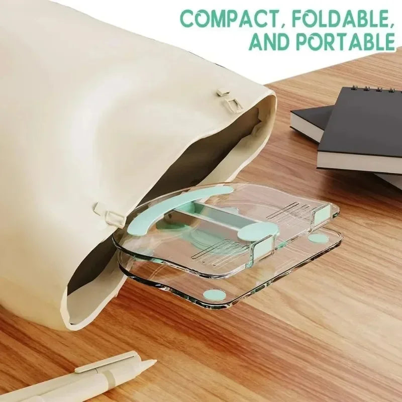 360° Acrylic Tablet Stand: Foldable Adjustable Holder for 4.7-13" Devices