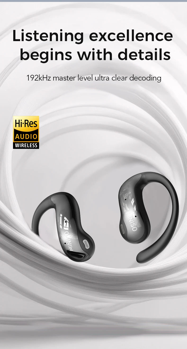 AI Translation Earbuds with Touchscreen & Bluetooth 5.4