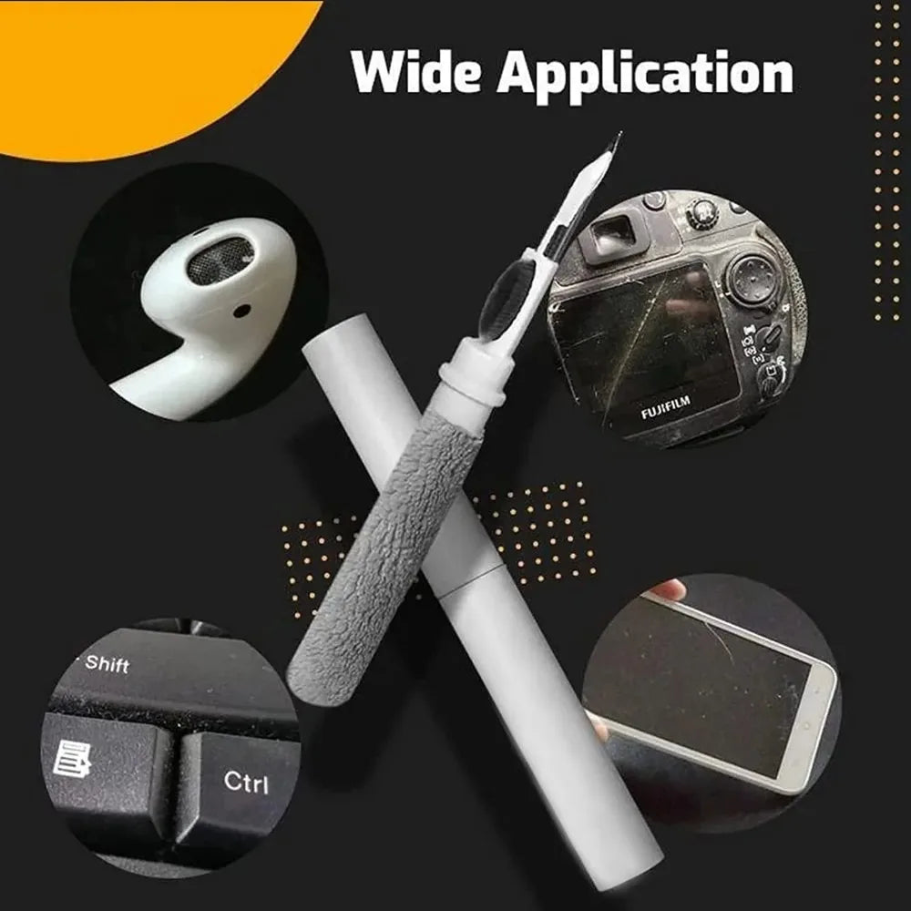 2-in-1 Earbuds Cleaning Pen Kit: Safe Cleaner for AirPods & Headsets