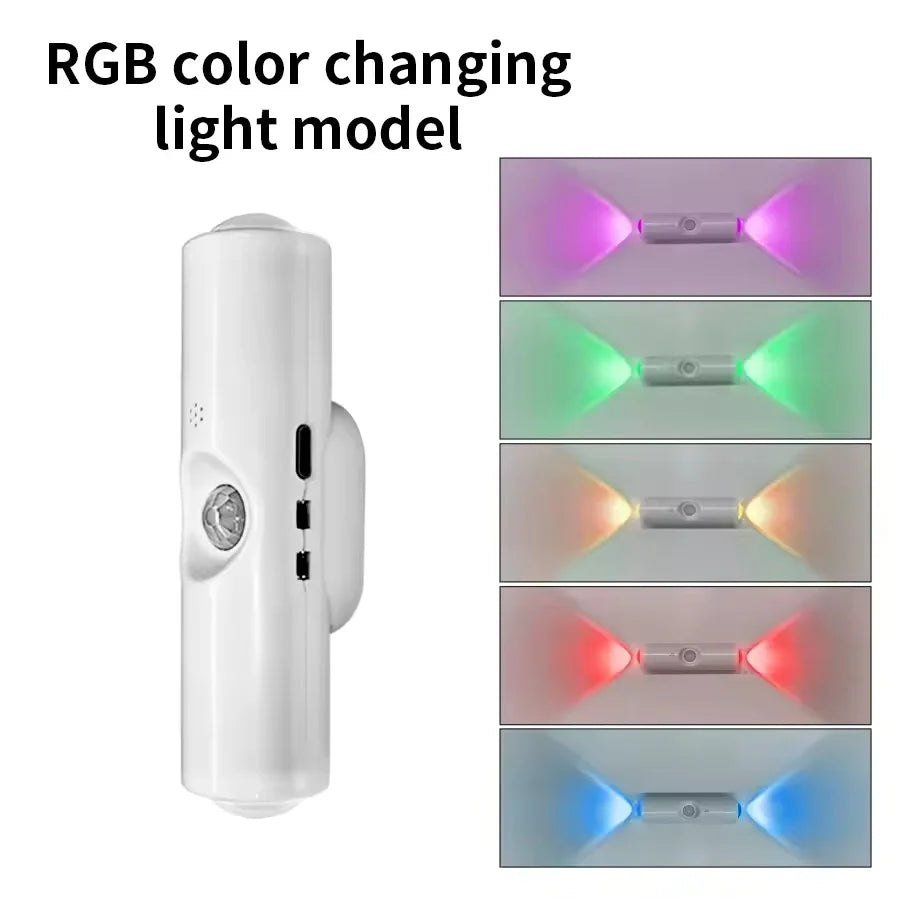 Rechargeable Magnetic Motion Sensor RGB Night Light