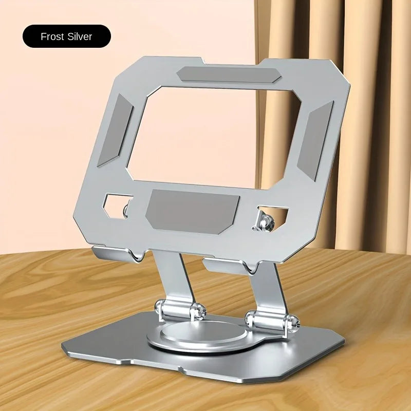 360° Rotating Tablet Stand: Foldable Desktop Holder for 4.7-12" Devices