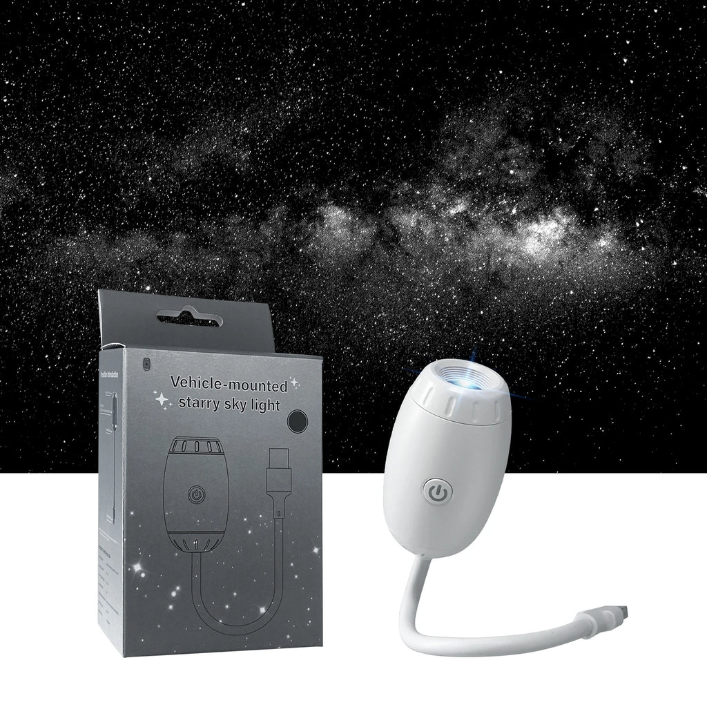 Mini Galaxy Star Projector | 2-in-1 Night Light & Atmosphere Lamp