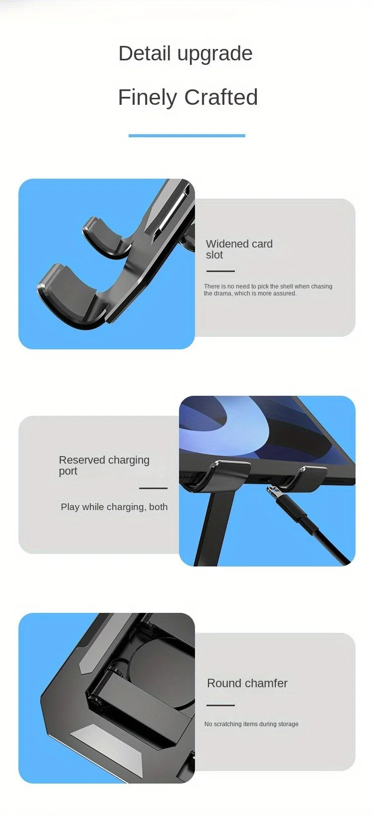 360° Rotating Tablet Stand: Foldable Desktop Holder for 4.7-12" Devices