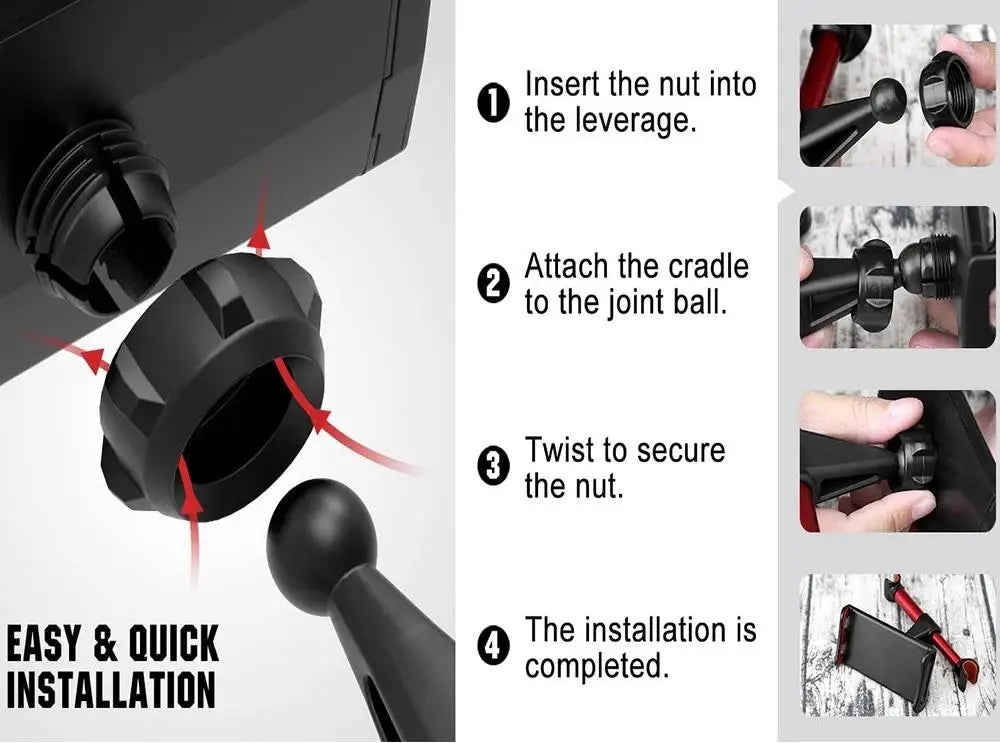 Car Headrest Tablet Holder: 360° Rotating Mount for 4-11" Devices