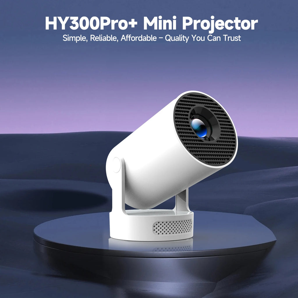 Smart Projector with Voice Remote & WiFi