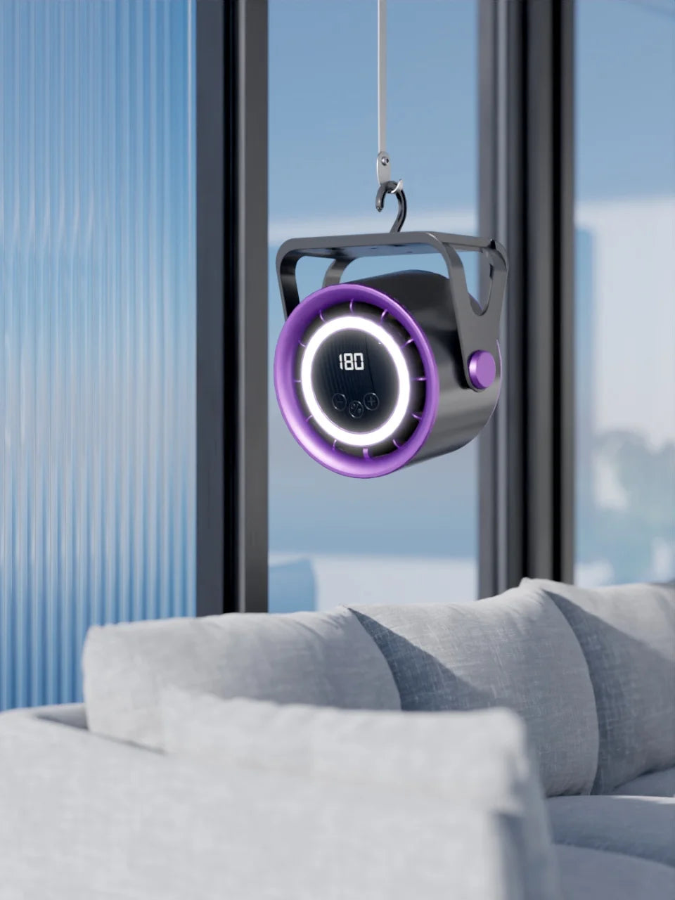 Smart Bladeless Ice Sense Fan