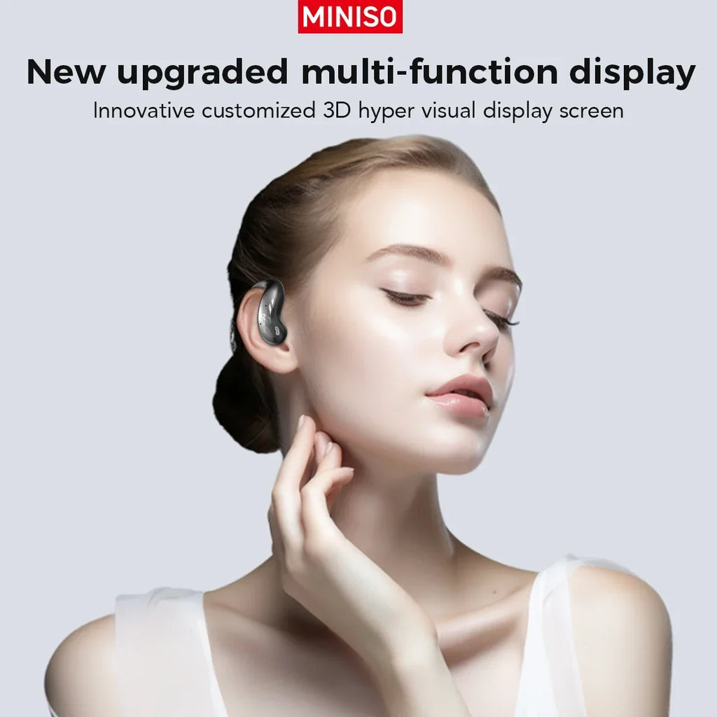 AI Translation Earbuds with Touchscreen & Bluetooth 5.4