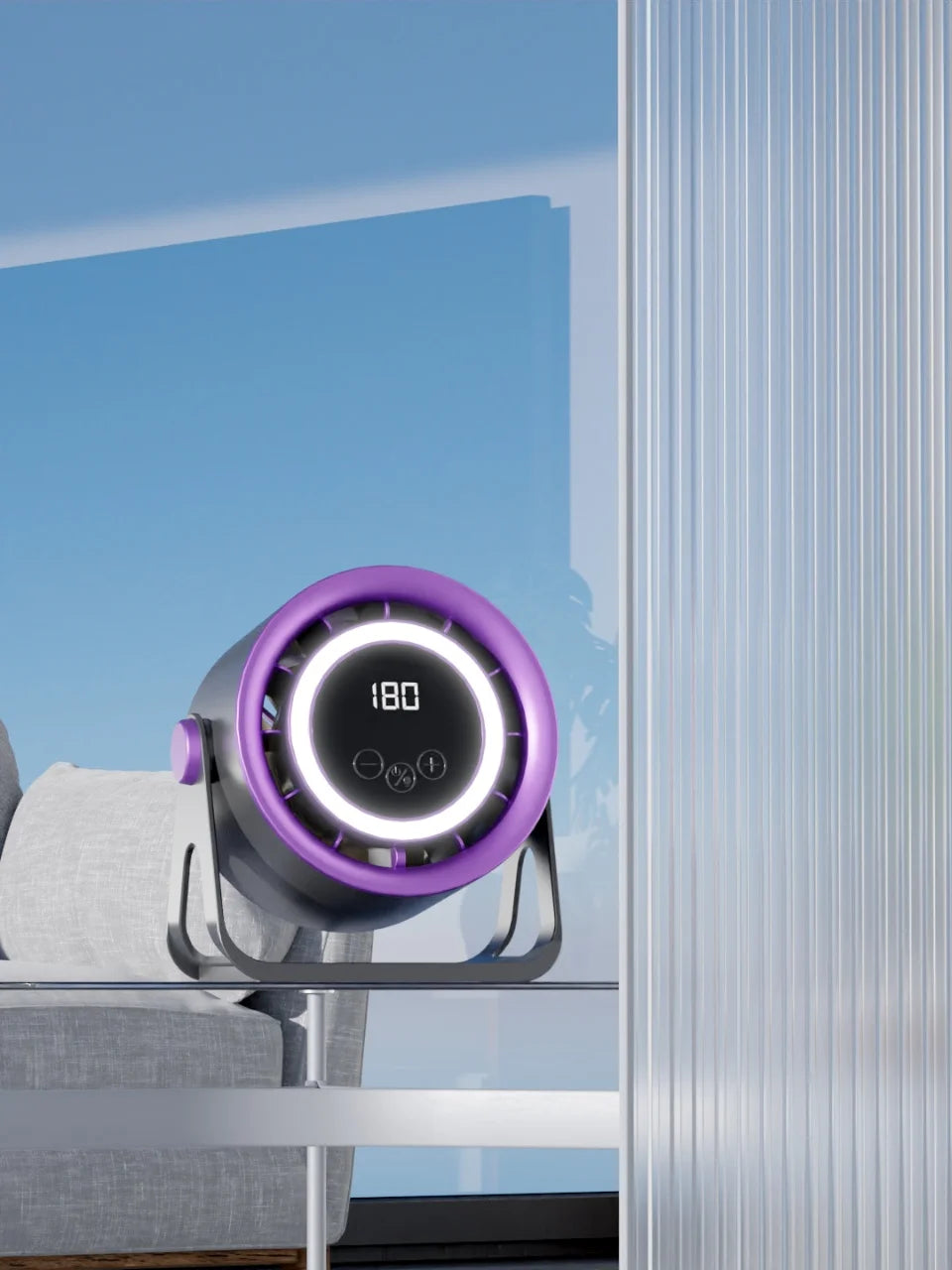 Smart Bladeless Ice Sense Fan