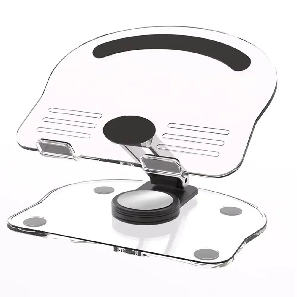 360° Acrylic Tablet Stand: Foldable Adjustable Holder for 4.7-13" Devices