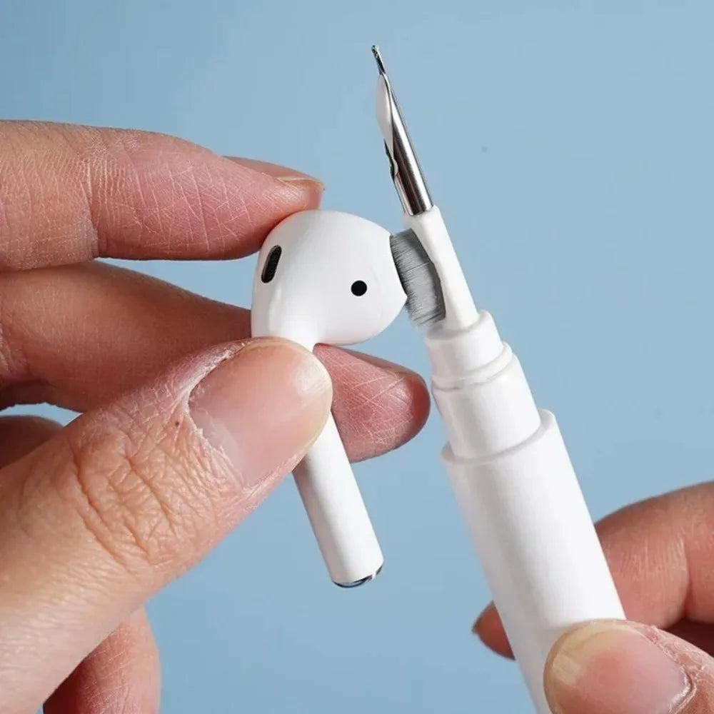 2-in-1 Earbuds Cleaning Pen Kit: Safe Cleaner for AirPods & Headsets