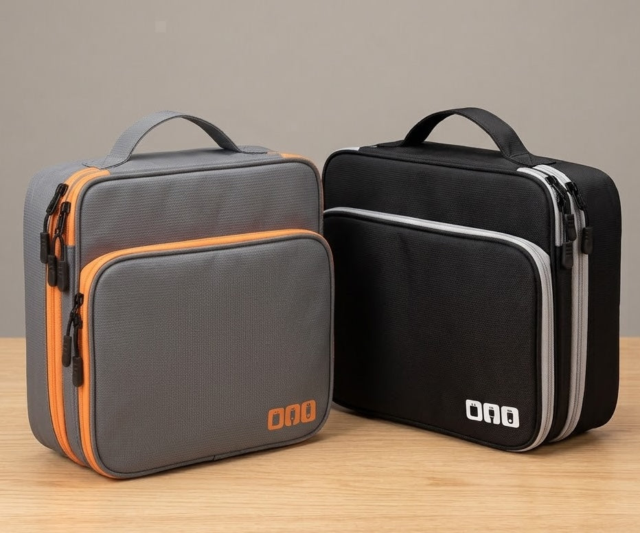 3-Layer Waterproof Cable & Electronics Organizer