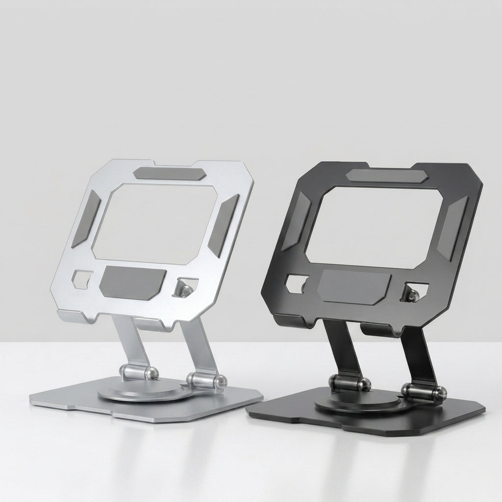 360° Rotating Tablet Stand: Foldable Desktop Holder for 4.7-12" Devices