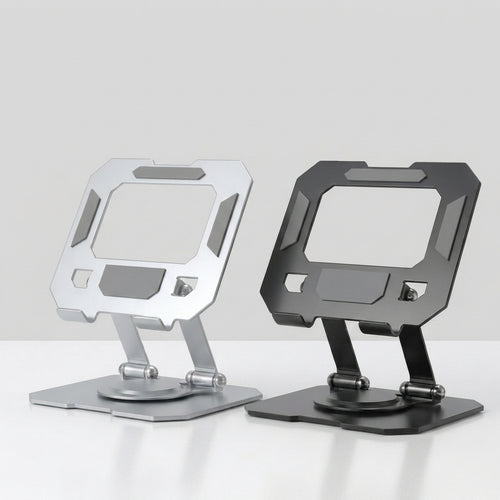 360° Rotating Tablet Stand: Foldable Desktop Holder for 4.7-12" Devices